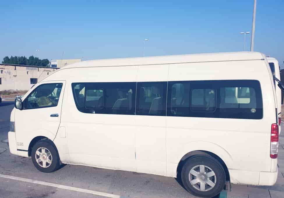 mini bus in abu dhabi
